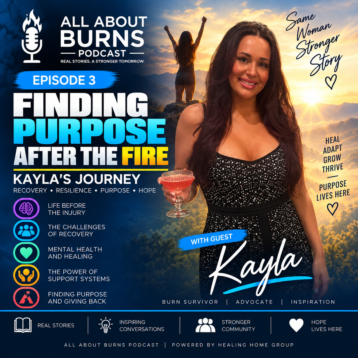 Finding Purpose After the Fire — Kayla’s Journey of Recovery & Resilience
