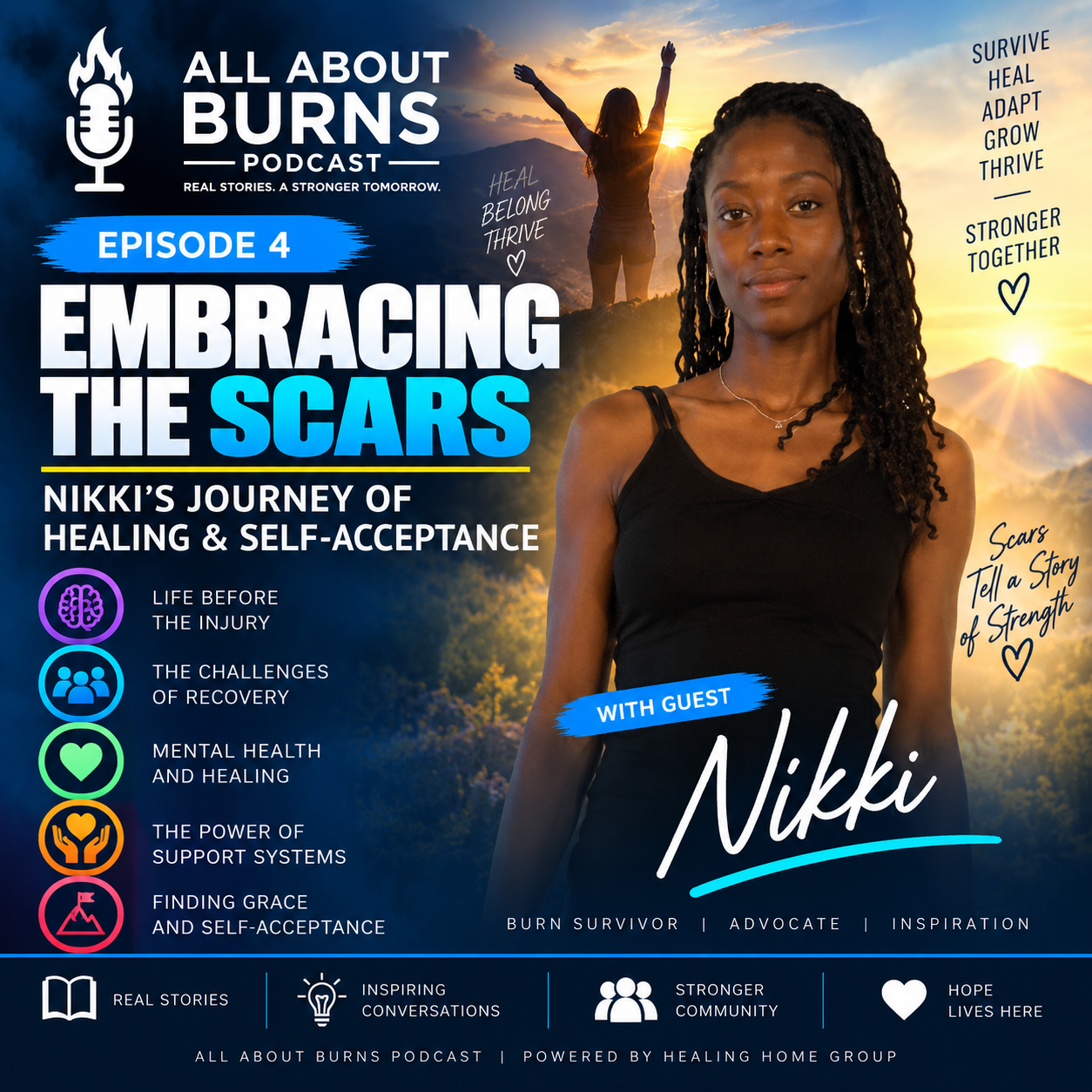 Embracing the Scars — Nikki’s Journey of Healing & Self-Acceptance