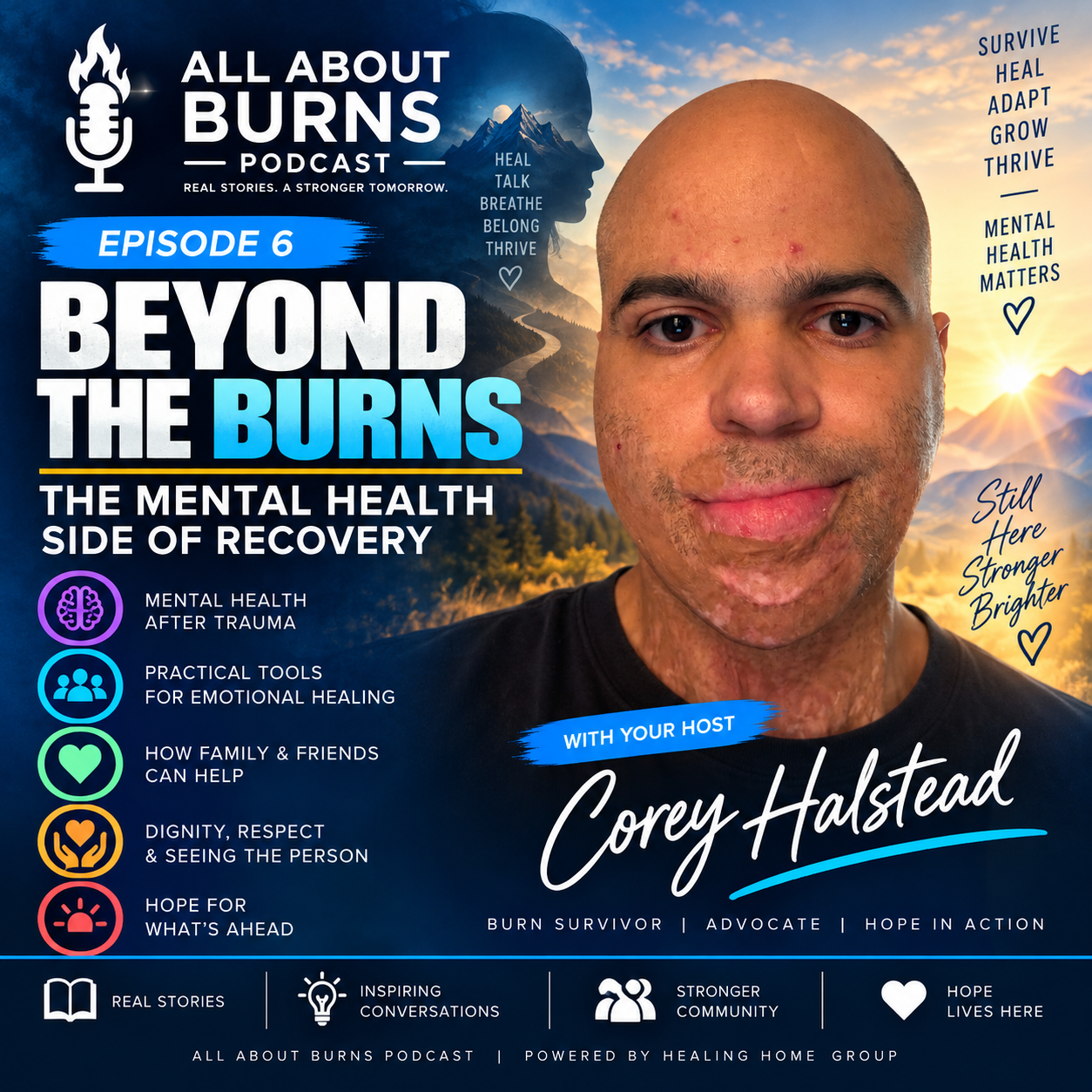Healing Beyond the Burns — Mental Health, Trauma & Emotional Recovery